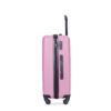 3 Piece Luggage Sets Lightweight Suitcase With Two Hooks, Spinner Wheels, Tsa Lock, (20/24/28) - Pink - Image 8