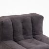 Fluffy Bean Bag Chair, Comfortable Bean Bag For Adults And Children, Super Soft Lazy Sofa Chair With Memory Foam And Ottoman, Indoor Modern Focus Bean Bag Chair For Living Room, Bedroom, Apartment - Black - Image 19