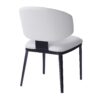 5 Pieces Modern And Metal Dining Set - White / Black / Walnut - Image 16