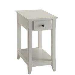 Bertie - Accent Table - White