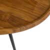 Oval Cofe Table - Brown - Image 16