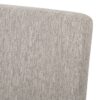 Contemporary Dining Chair With Upholstered Seating - Light Gray - Image 12