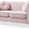 Delray - Loveseat - Pink - Image 7
