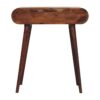 Mini Round Fold Vanity - Chestnut - Image 5