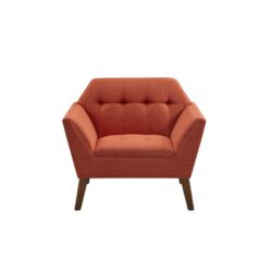 Newport - Lounge Chair Mid Century Modern - Spice