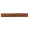 72" Rustic Wood Fireplace Mantel, Wall-Mounted & Floating Shelf For Home Decor - Brown - Image 8
