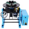 Heavy Duty Rotary Welding Positioner Turntable Table With Manual Tilt And 3 Jaw Lathe Chuck - Blue - Image 9