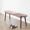 Dining Bench Bench For Dining Room, Bedroom - Natural Oak - Image 3