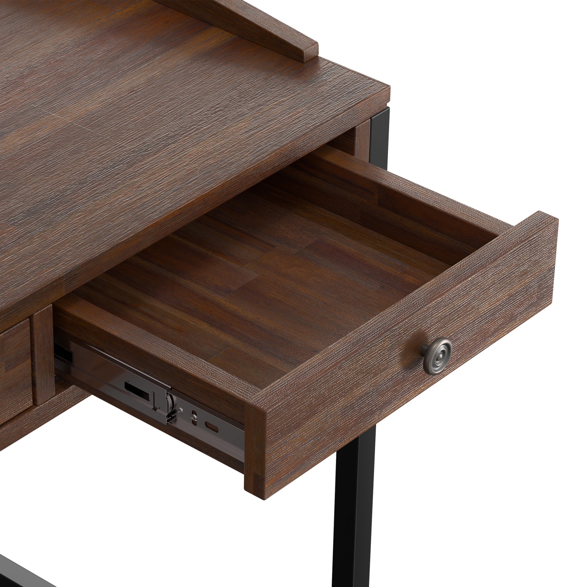 Ralston - Desk - Distressed Charcoal Brown - Image 13