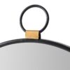 Wall Mirror With Frame, Contemporary Minimalist Accent Mirror For Living Room, Foyer, Entryway, Bedroom - Black - Image 7