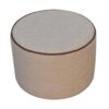 Serenity - Large Round Footstool - Chestnut - Image 5