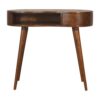 Rounded Writing Desk - Chestnut - Image 10
