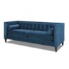Jack - Modern Tuxedo Tufted Sofa - Teal Blue - Image 7