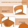 1 Piece Designed Single Chair, UV Resistant, Waterproof And Wear Resistant - Tropical Orange - Image 18