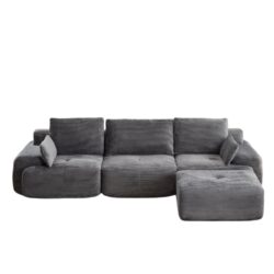 Compressed Sofa, Large Sectional Couches For Living Room - Gray
