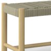 Dahlia - Outdoor Indoor Bench - Natural Taupe - Image 3