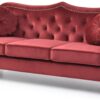 Hollywood - Sofa - Burgundy - Image 8