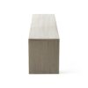 Farmhouse Style Wooden Dining Bench With Rustic Aesthetic - Gray - Image 7