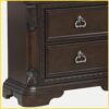 Traditional 5 Drawer Chest - Mahogany - Image 4