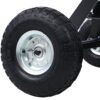 Heavy Duty Trailer Dolly With Pneumatic Tires 600 Lb. Capacity Steel - Black - Image 7