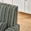 Accent Chair With Arms, Comfy Armchair For Living Room - Green - Image 10