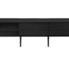 TV Stand, Media Entertainment Center, Storage Cabinet, Console, Storage Shelves, Bedroom, Living Room, Contemporary, Modern - Black - Image 6