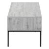 Table, Rectangular, Lift - Top, Contemporary & Modern - Gray - Image 4