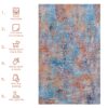 Maval - 2' X 3' Washable Area Rug - Multi - Image 8