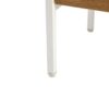 Rattan End Table With Power Outlet & USB Ports, Modern Nightstand With Drawer And Metal Legs, Side Table For Living Room, Bedroom (Set of 2) - White - Image 16