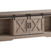 TV Stand, Console, Media Entertainment Center, Storage Cabinet, Transitional - Taupe - Image 6