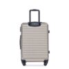 3 Piece Luggage Sets Lightweight Suitcase With Two Hooks, Spinner Wheels, Tsa Lock, (20/24/28) - Gold - Image 8