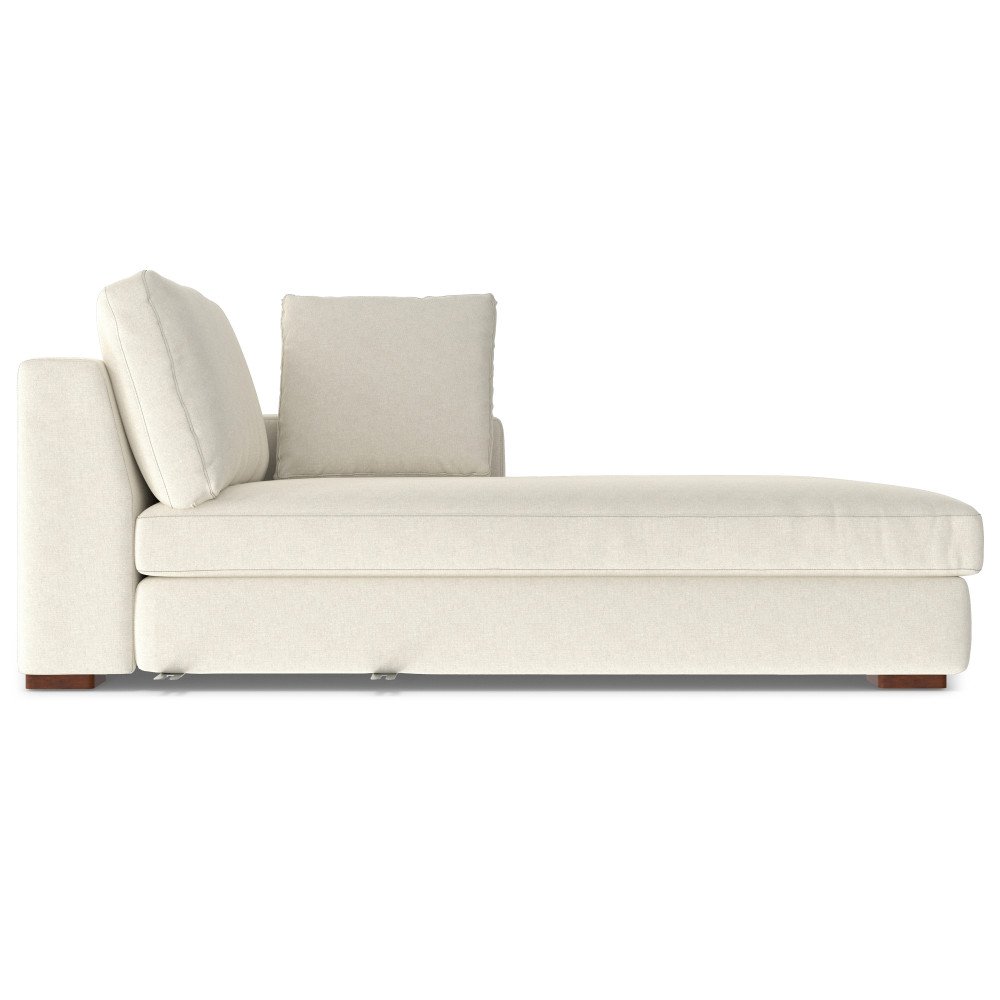 Charlie - Deep Seater Right Sectional Sofa - Cream - Image 3