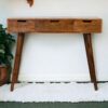 Foldable Mirror Table - Chestnut - Image 10