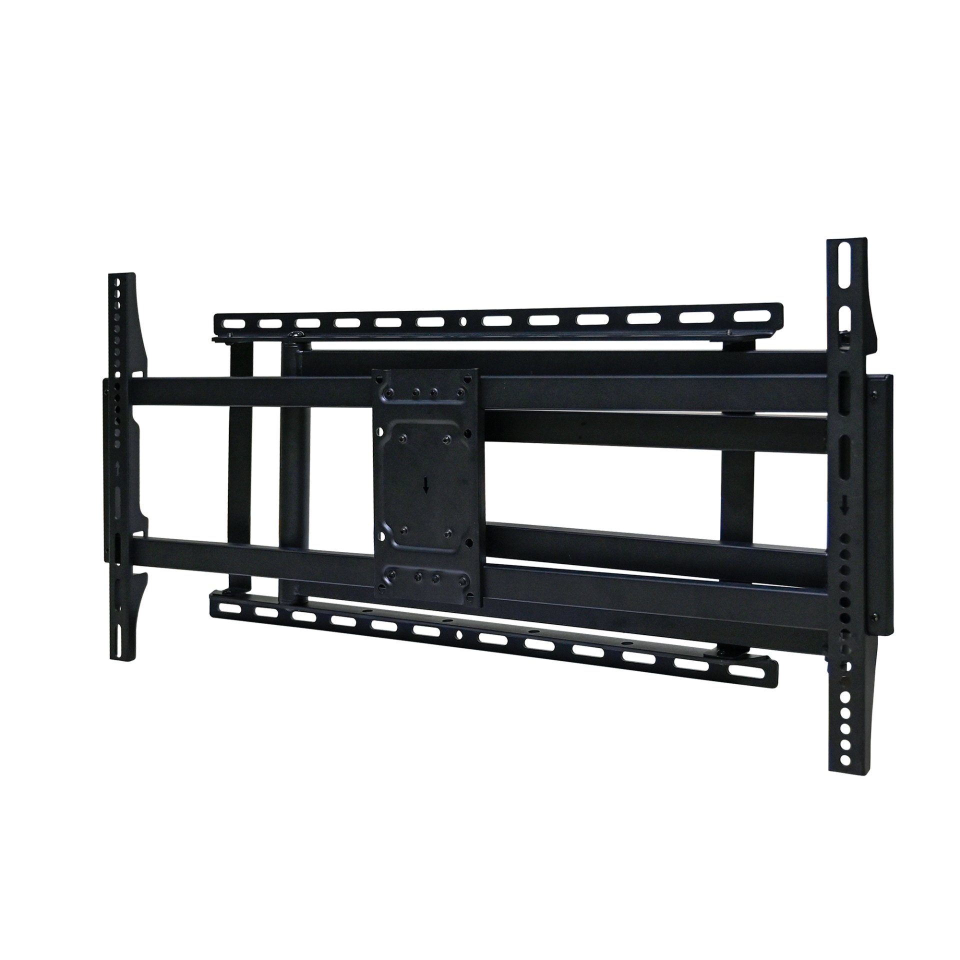 Full Motion TV Wall Mount Bracket For 40 120" TV Dual Arm Tilt & Swivel Vesa 800 X 400 Mm 132 Lbs Load - Black - Image 8