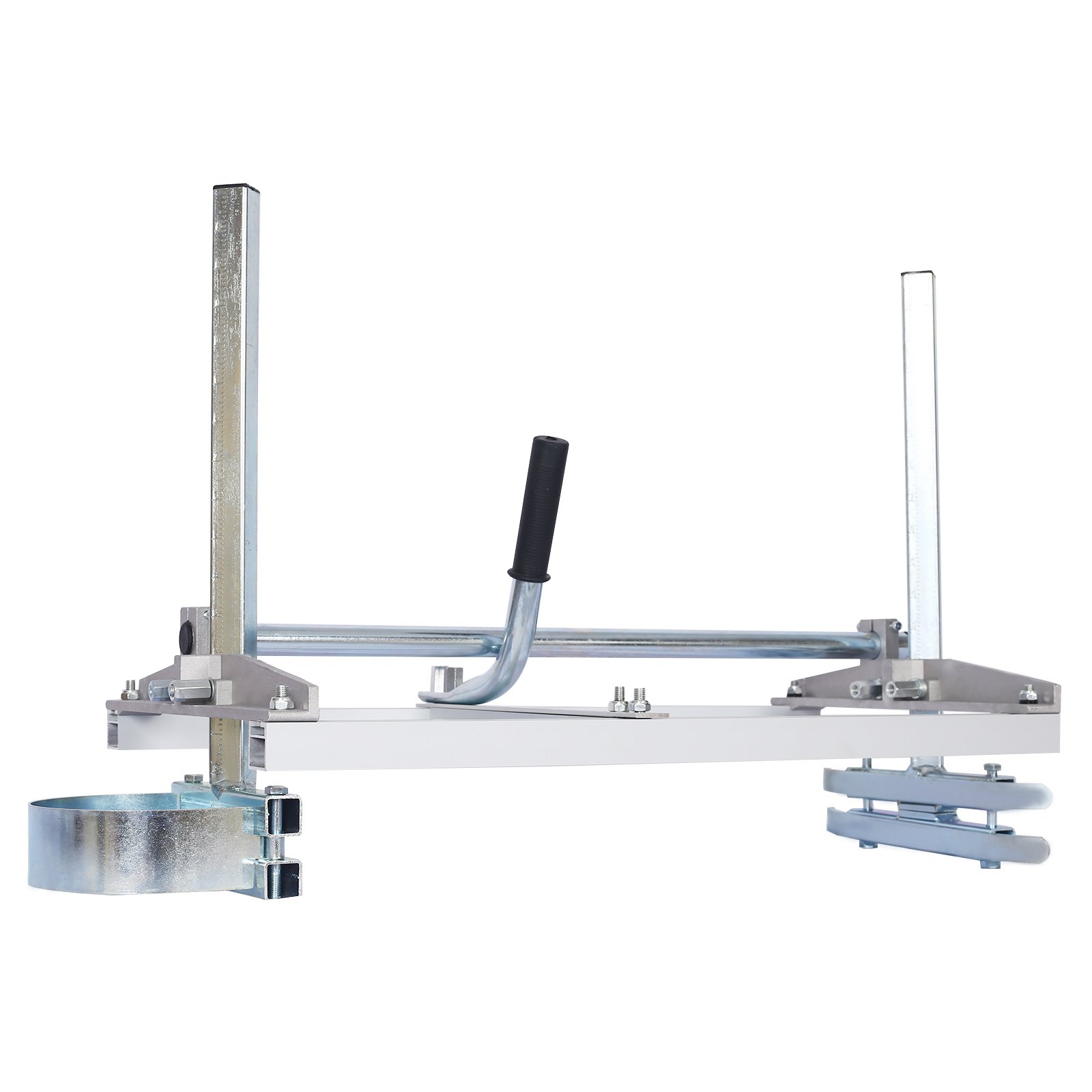 Portable Chainsaw Mill Aluminum Steel Planking Lumber With Adjustable Milling Bar 14 To 24" - Silver - Image 11