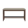 Sonnet - Gathering Height Bench - Brown - Image 4