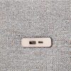 Sectional Sofa Modular Sofa U - Shaped Sofa Couch Sofa Bed L - Shaped Sofa With A Movable Ottoman And Two USB Ports For Living Room - Light Gray - Image 26