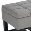 Saxon - Storage Ottoman Bench - Dove Gray - Image 7