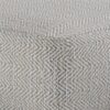 Nate - Square Pouf - Patterned Gray Melange - Image 2