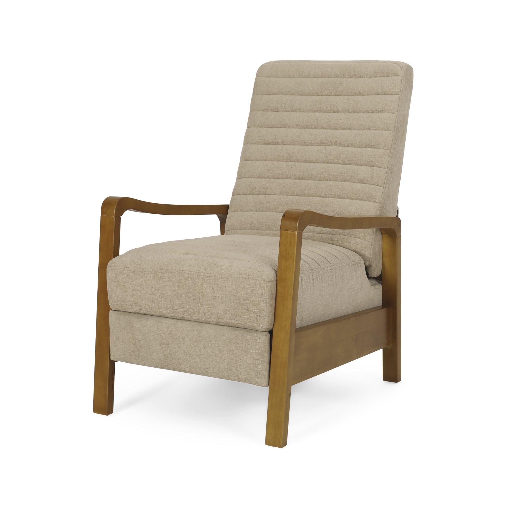 Manual Club Recliner - Sand - Image 10