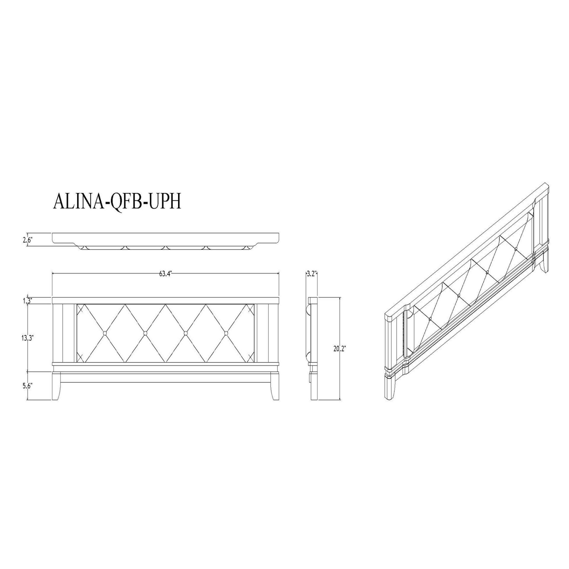Adalid - Queen Bed With LED Lights - White - Image 9