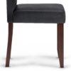Acadian - Parson Dining Chair (Set of 2) - Distressed Black - Image 6