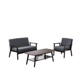Bahamas - Coffee Table, Loveseat And Chair (Set of 3) - Espresso