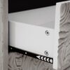 3 Drawer Cabinet, American Furniture, Suitable For Bedroom, Living Room - Light Gray - Image 15