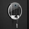 Large Capacity Quick Access Fingerprint Gun Safe, 4 - 5 Gun Biometric Metal Rifle Gun Security Cabinet Safe Locker - Black - Image 10