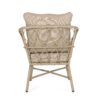 Bruce - Outdoor Club Chair Set With Water Resistant Cushions Rattan And Iron - Brown - Image 11