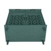 2 Door 2 Drawer Cabinet, American Furniture, Suitable For Bedroom, Living Room, Study - Dark Green - Image 25