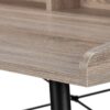 Computer Desk For Home Office, Laptop, Storage Shelves, Contemporary Versatile Placement - Taupe - Image 6