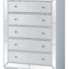 Sleek Contemporary Storage Chest - White - Image 6