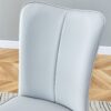 Modern Minimalist Dining Chairs And Office Chairs, 2 Piece Set - Light Gray - Image 11